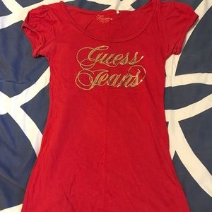 ❌❌Women’s red guess blouse